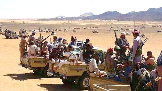 عاجل : الجيش الوطني وأبناء القبائل في قانية تقضي على كتيبة المختار الحوثية بالكامل بعد حصارها لساعات 