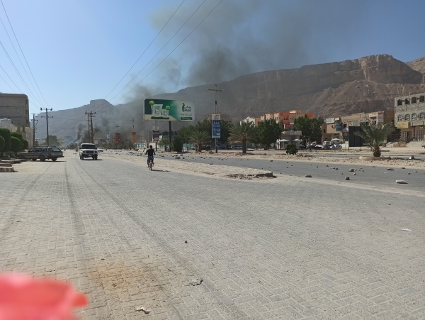 تفاصيل انفجار الوضع في شوارع رئيسية في مدن وادي حضرموت