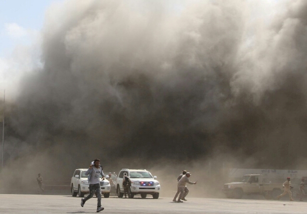 لجنة التحقيق في هجوم مطار عدن تعلن النتائج رسميا وتكشف نوع الصواريخ وعددها وأين سقطت ومن أي جهة اطلقت والتقنية المستخدمة