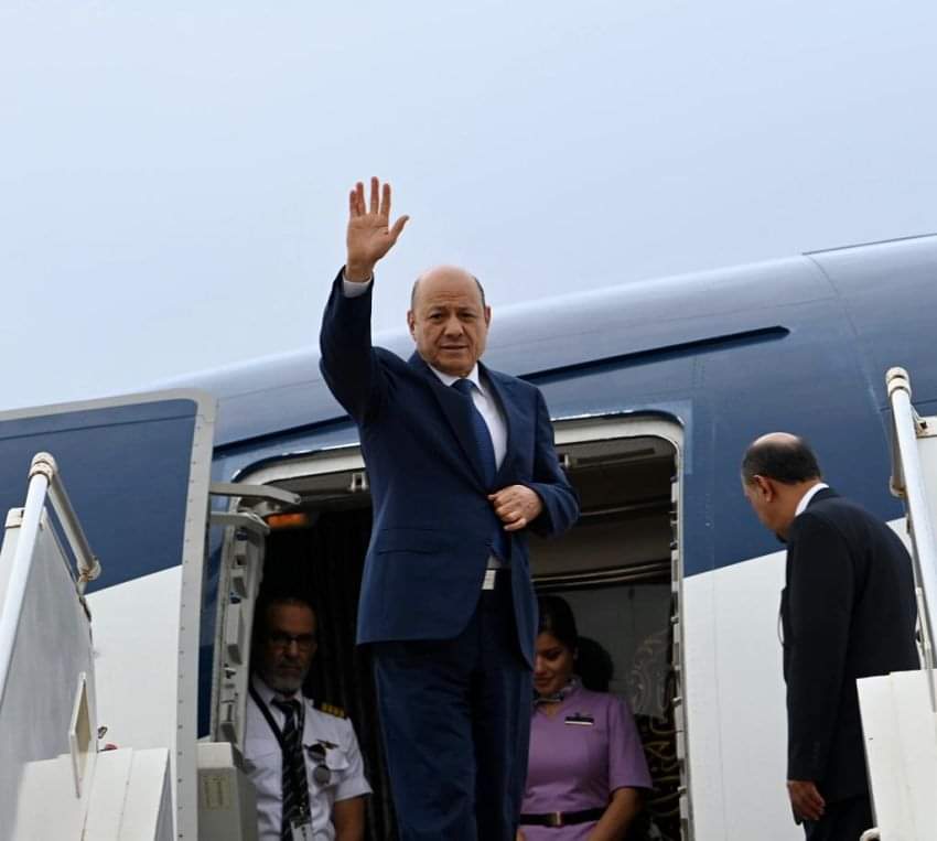 عاجل : رئيس مجلس القيادة الرئاسي يغادر الأردن متوجها إلى الإمارات